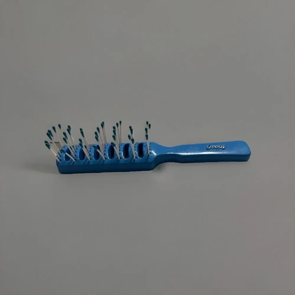 Vintage Blue Goody Vented Blow Styling Brush Small 6